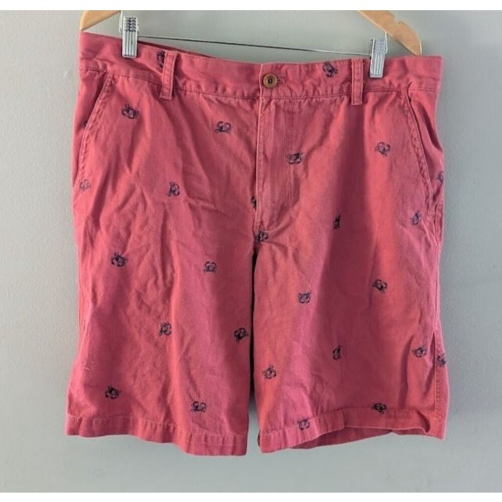 Izod Pink Flat Front Men Shorts